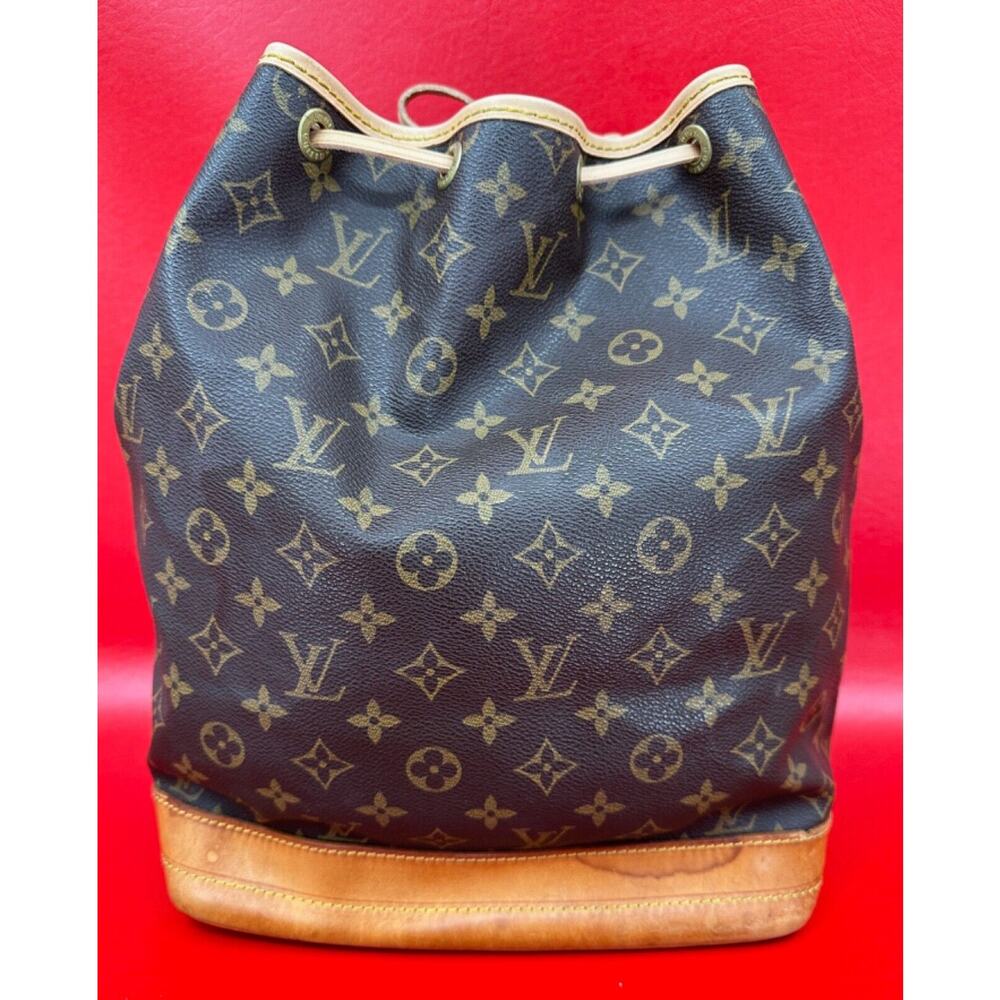 Louis Vuitton Full Size Noe Monogram Bucket Shoulder Bag Vintage - Picture 6 of 16
